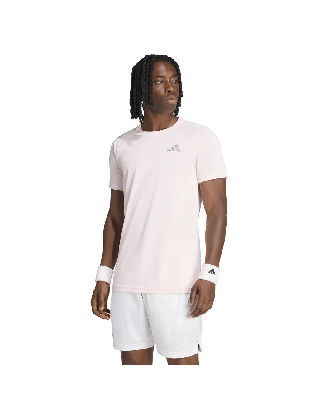 Adidas Pink Us Open Tee Sn63 for men