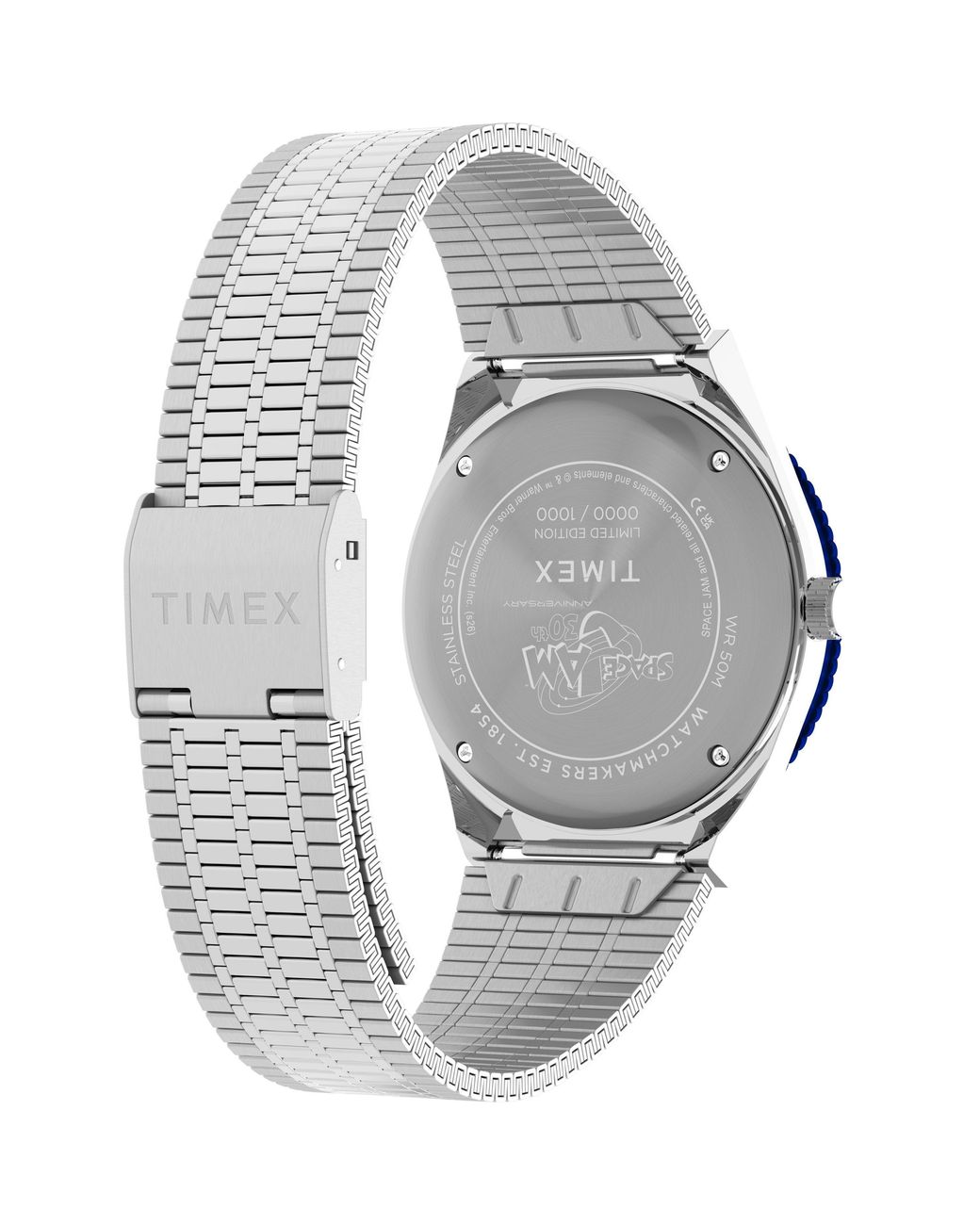 Timex Blue Space Jam 30Th Anniversary Collaboration Watch for men