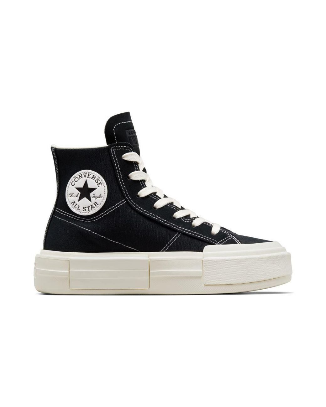 Converse Black Chuck Taylor All Star Cru Canvas High-Top Trainers