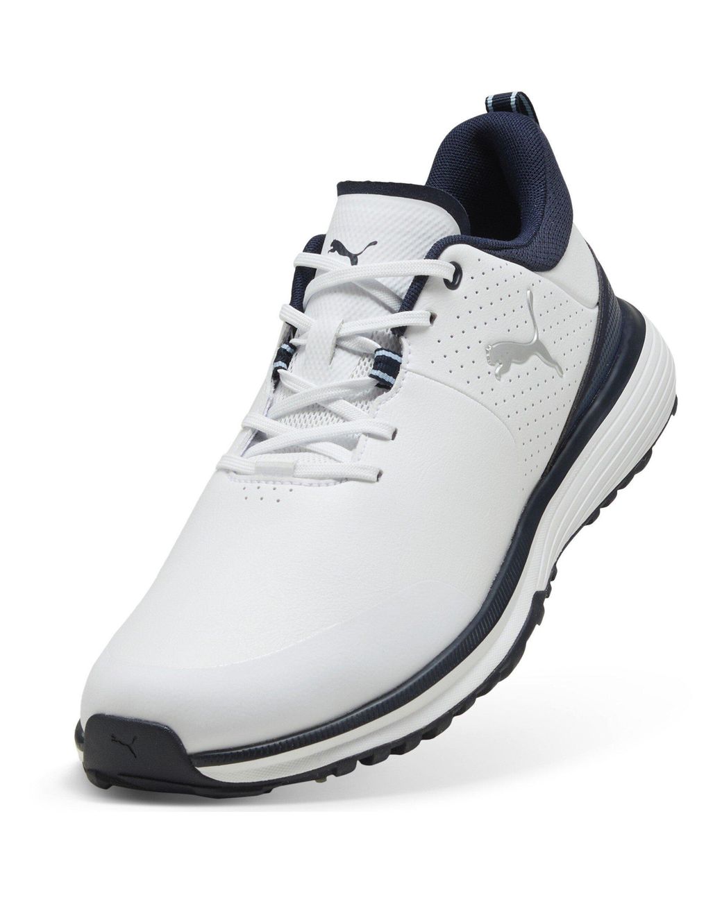 PUMA White Fusion Grip St Spiked Golf Shoes for men
