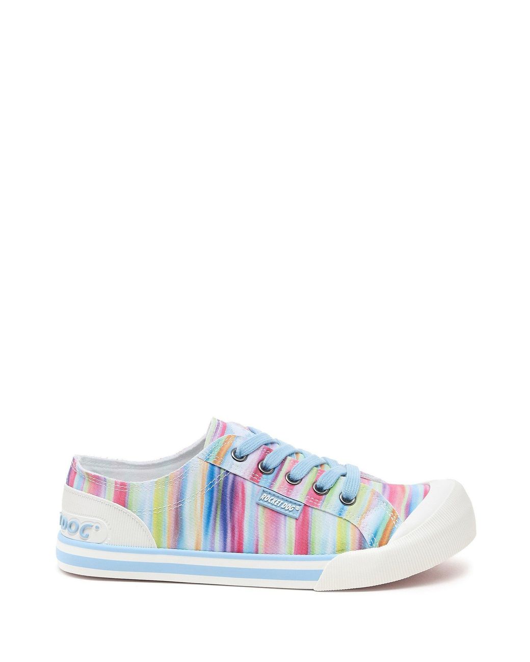 Rocket Dog Blue Jazzin Dens Canvas Trainers