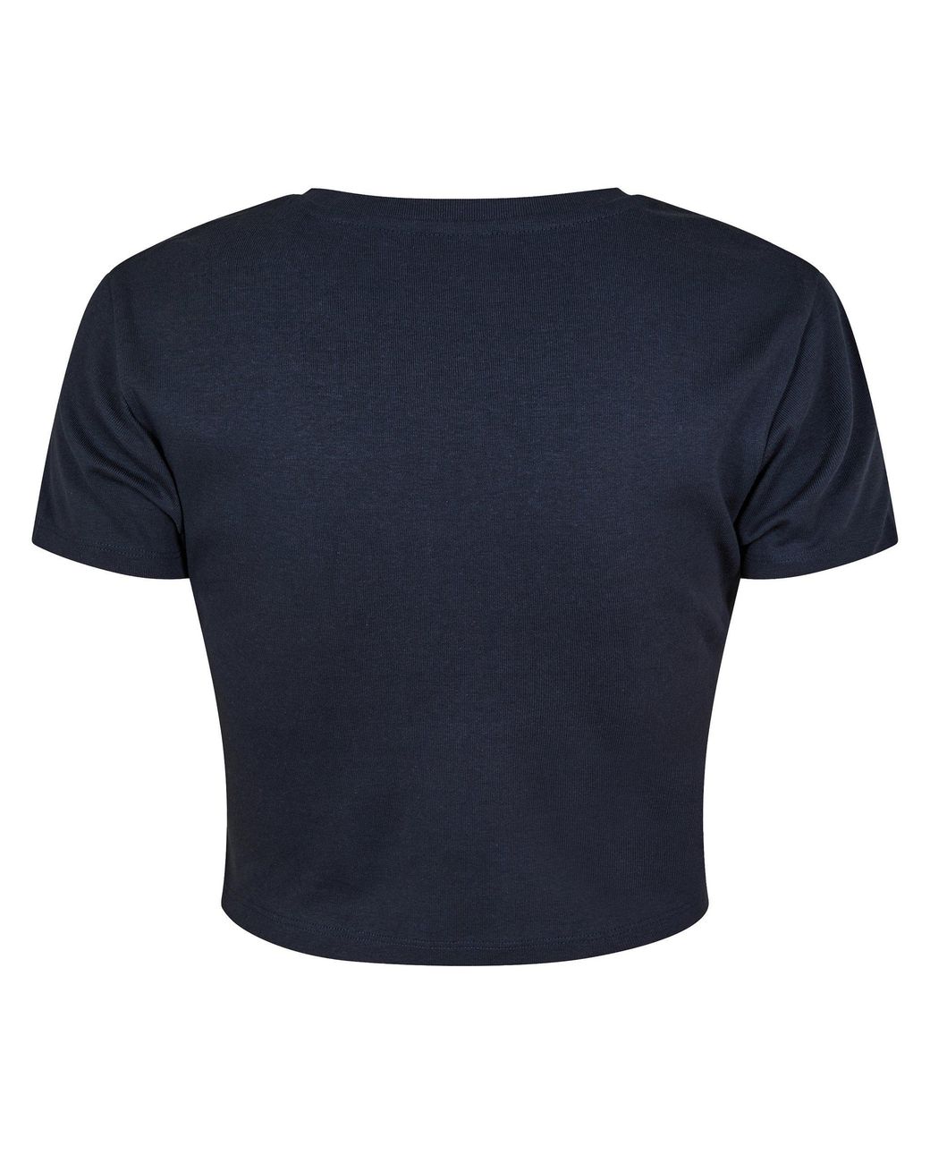 Jack Wills Blue Cropped Baby Tee Ladies