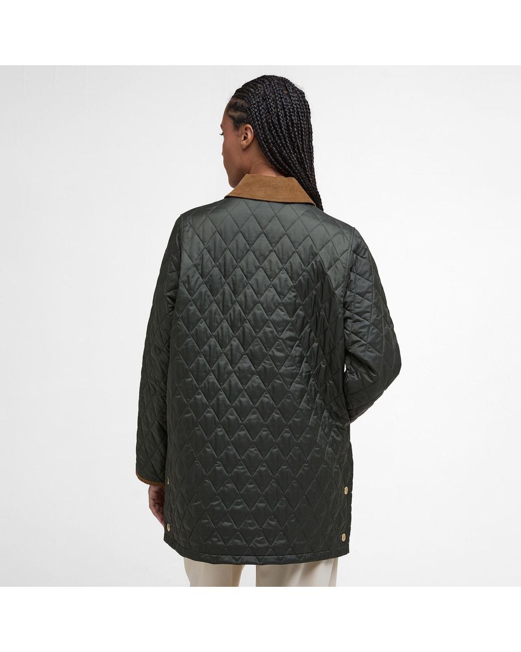 Barbour Green Modern Liddesdale Quilted Jacket