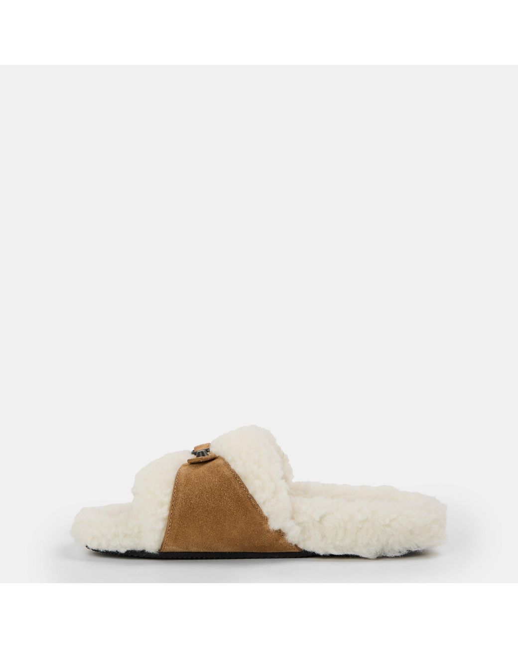 Balenciaga Brown Bal Alaska Slider Slippers