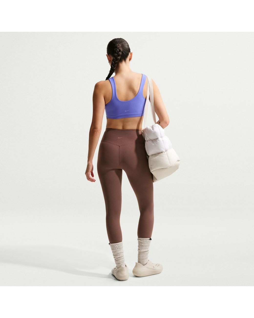 Nike Brown Performance Gym Legging