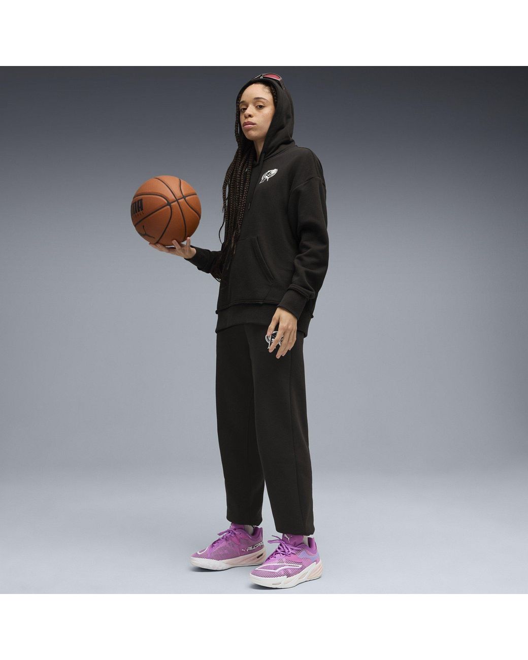 PUMA Purple All Pro Nitro 2 Basketball Trainers for men