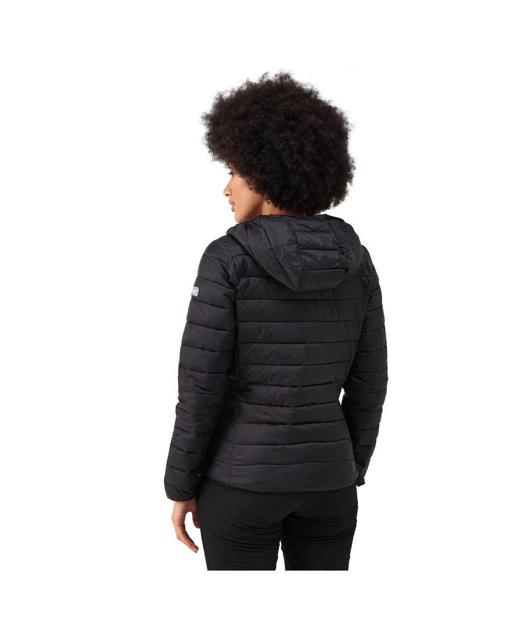 Regatta Black Marizion Quilted Lightweight Insulated Puffer Jacket