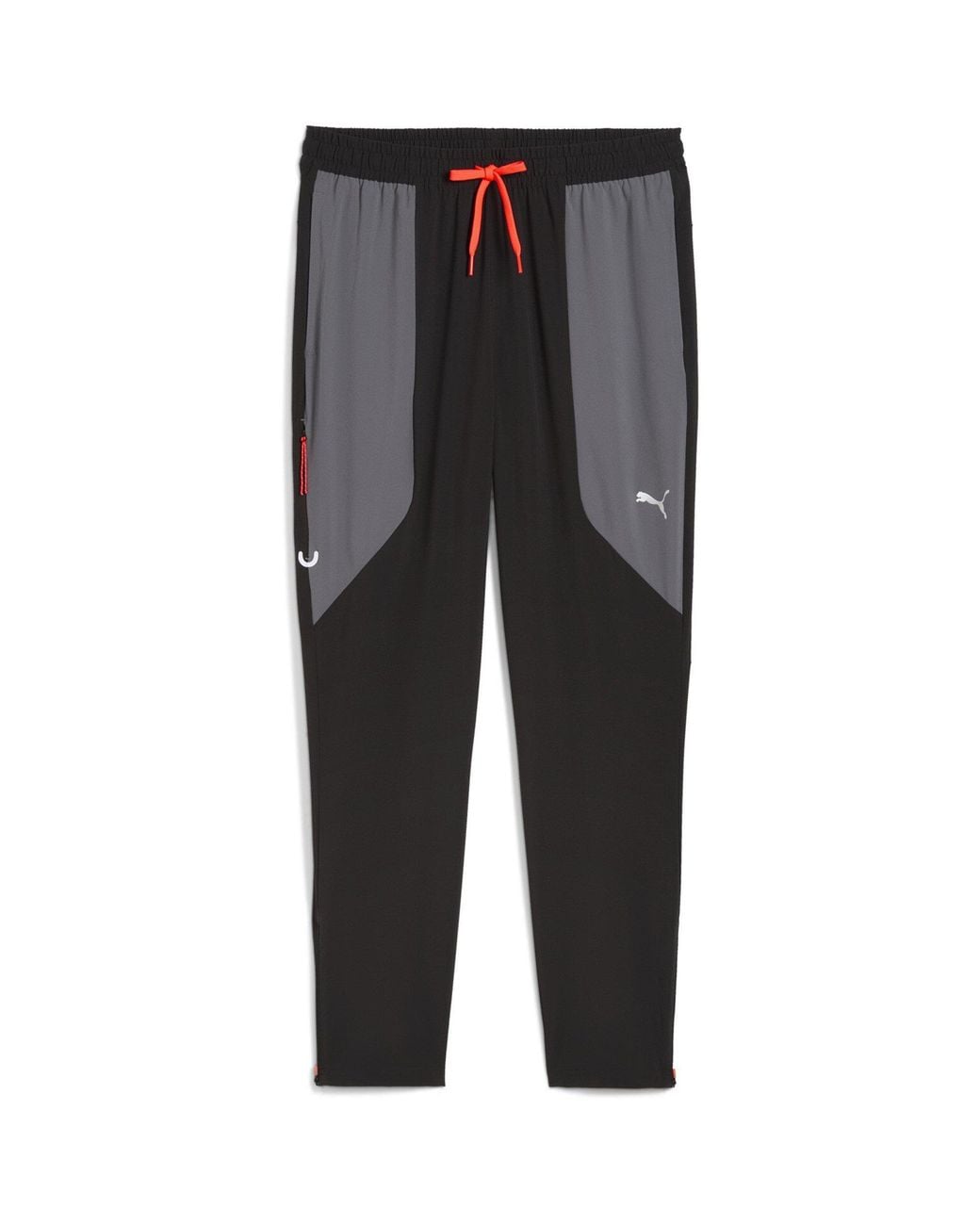 PUMA Gray Flex Closed Hem Woven Joggers for men