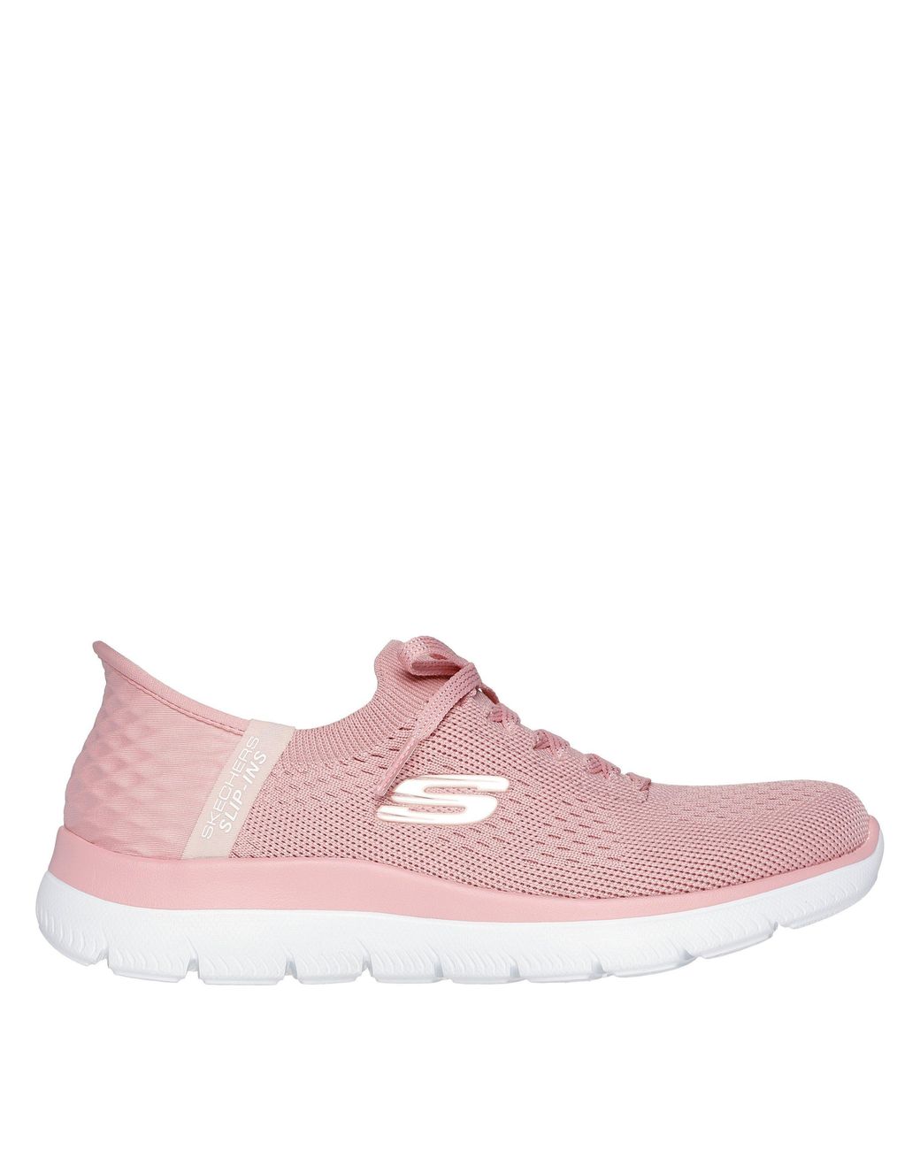 Skechers Pink Classic Low-Top Trainers