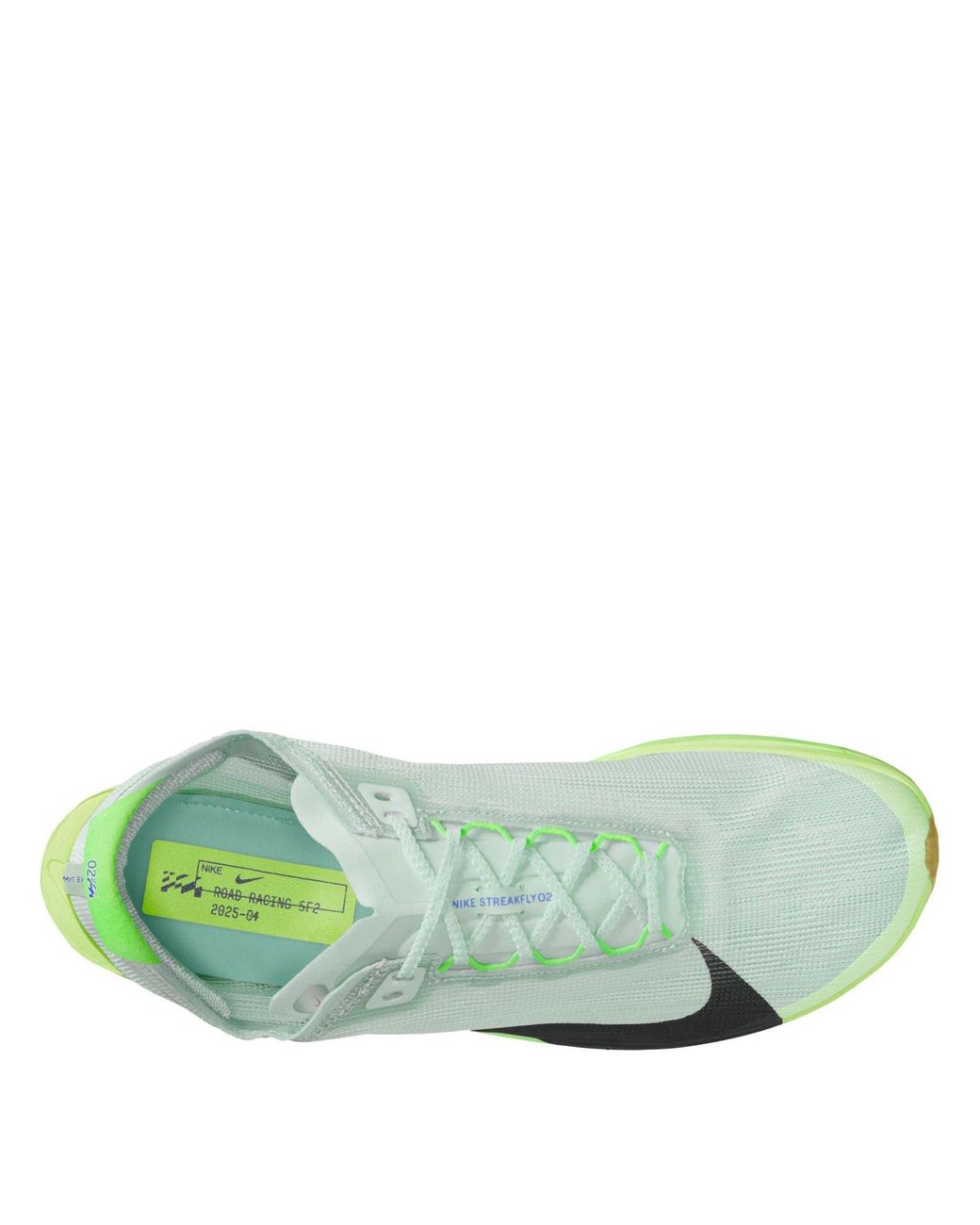 Nike Green Streakfly 2 Road Racing Shoes for men
