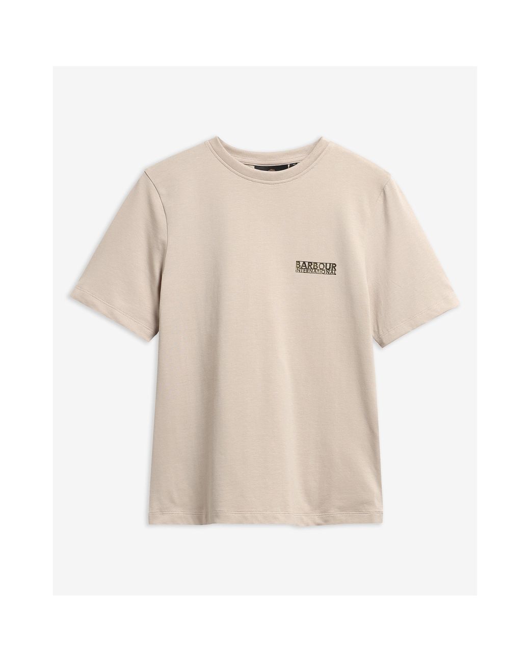 Barbour Natural Colletta Cotton Short-Sleeve Slim-Fit T-Shirt