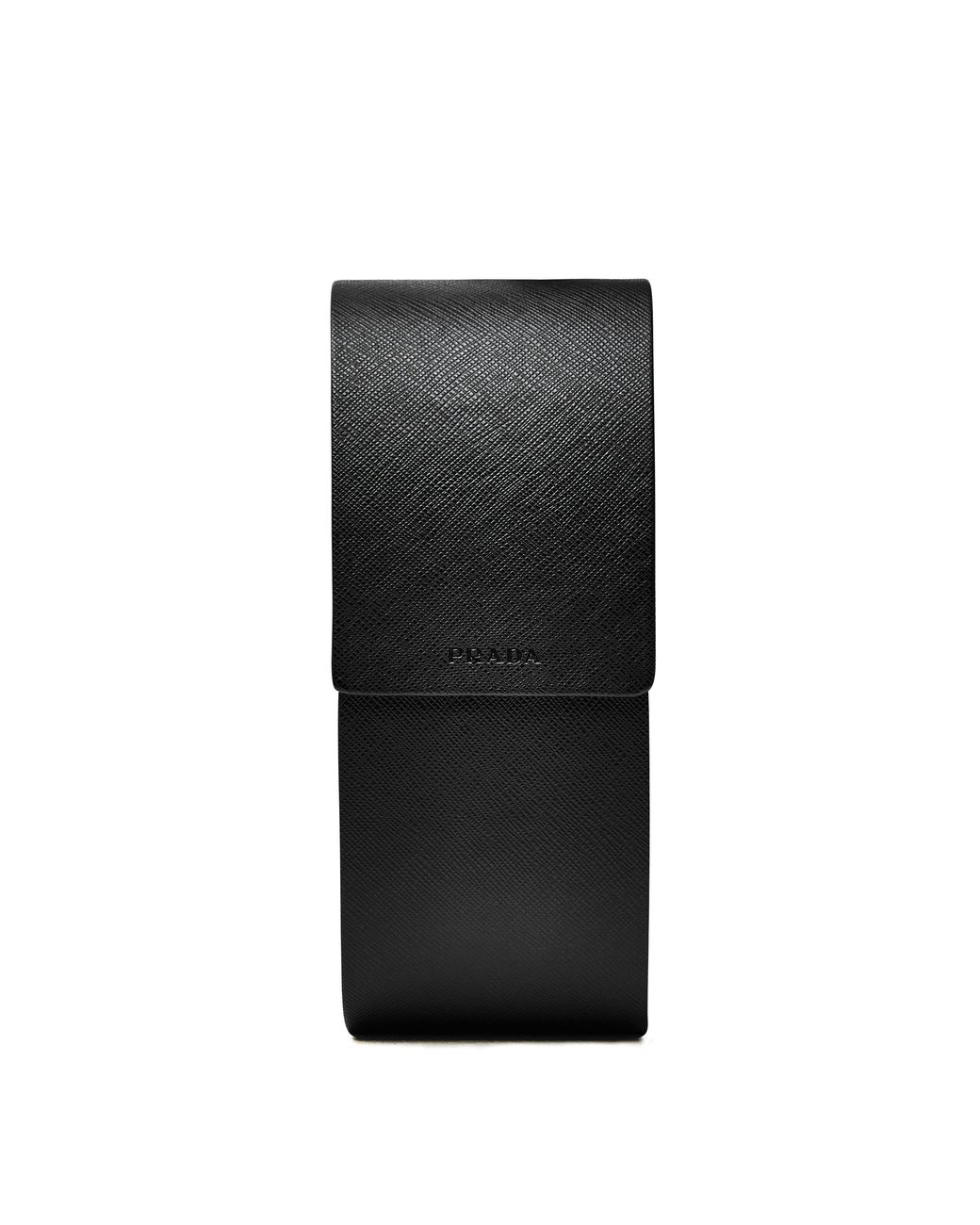 Prada Black Logo Rectangular Sunglasses