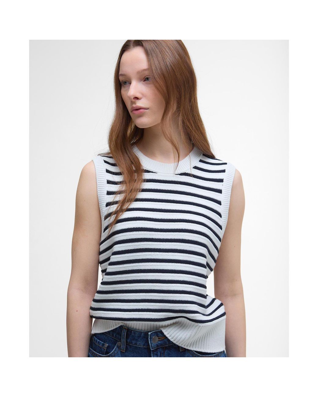 Barbour Gray B.Li Emberly Knitted Top
