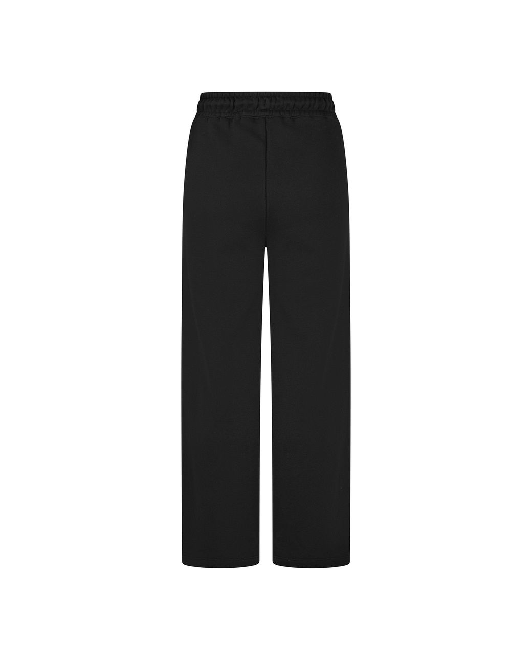 Converse Black Fleece Pants Open Hem Jogging Bottoms