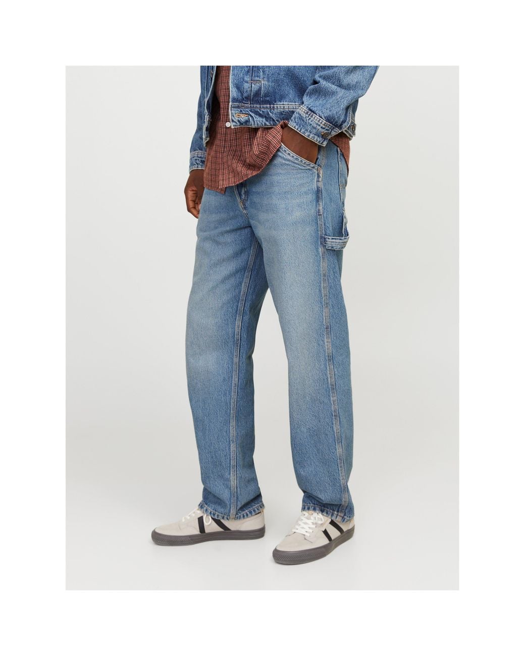 Jack & Jones Blue Eddie Carpenter Jeans for men