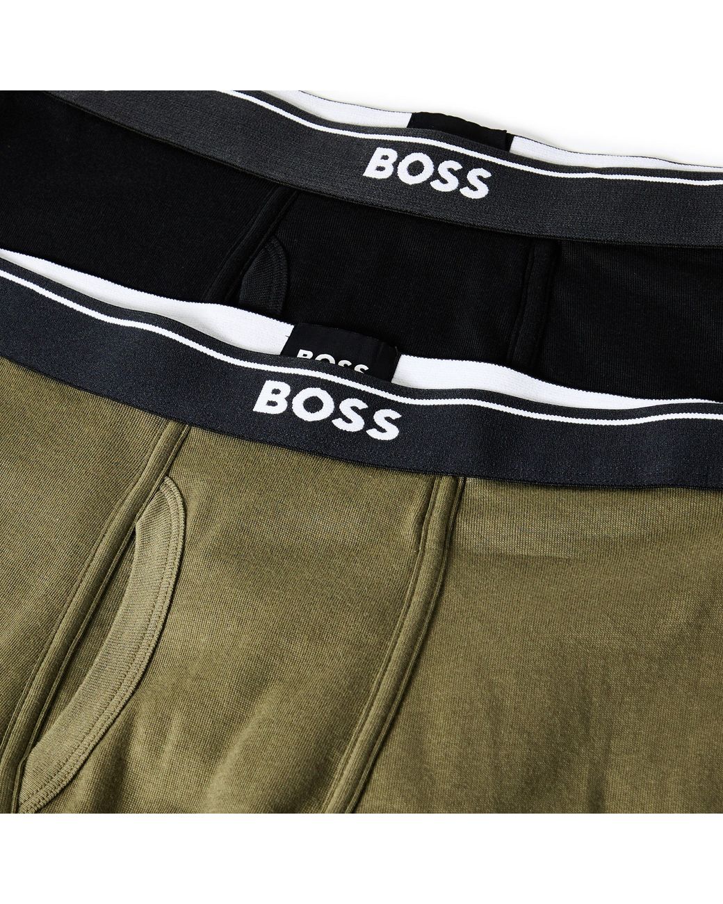 Boss Green Bodywear 2 Pack Logo Waistband Boxers for men
