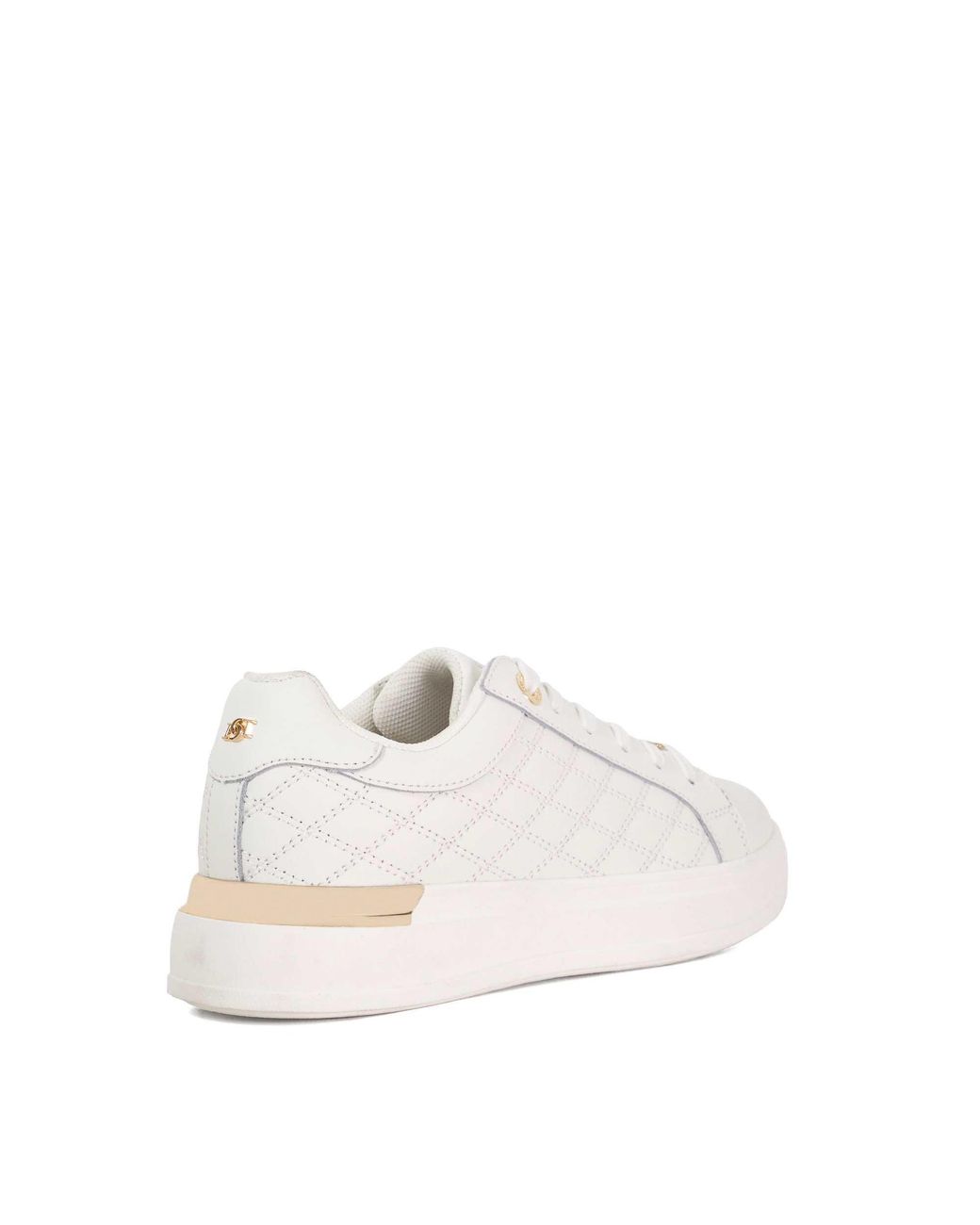 Dune White Elba Platform Trainers