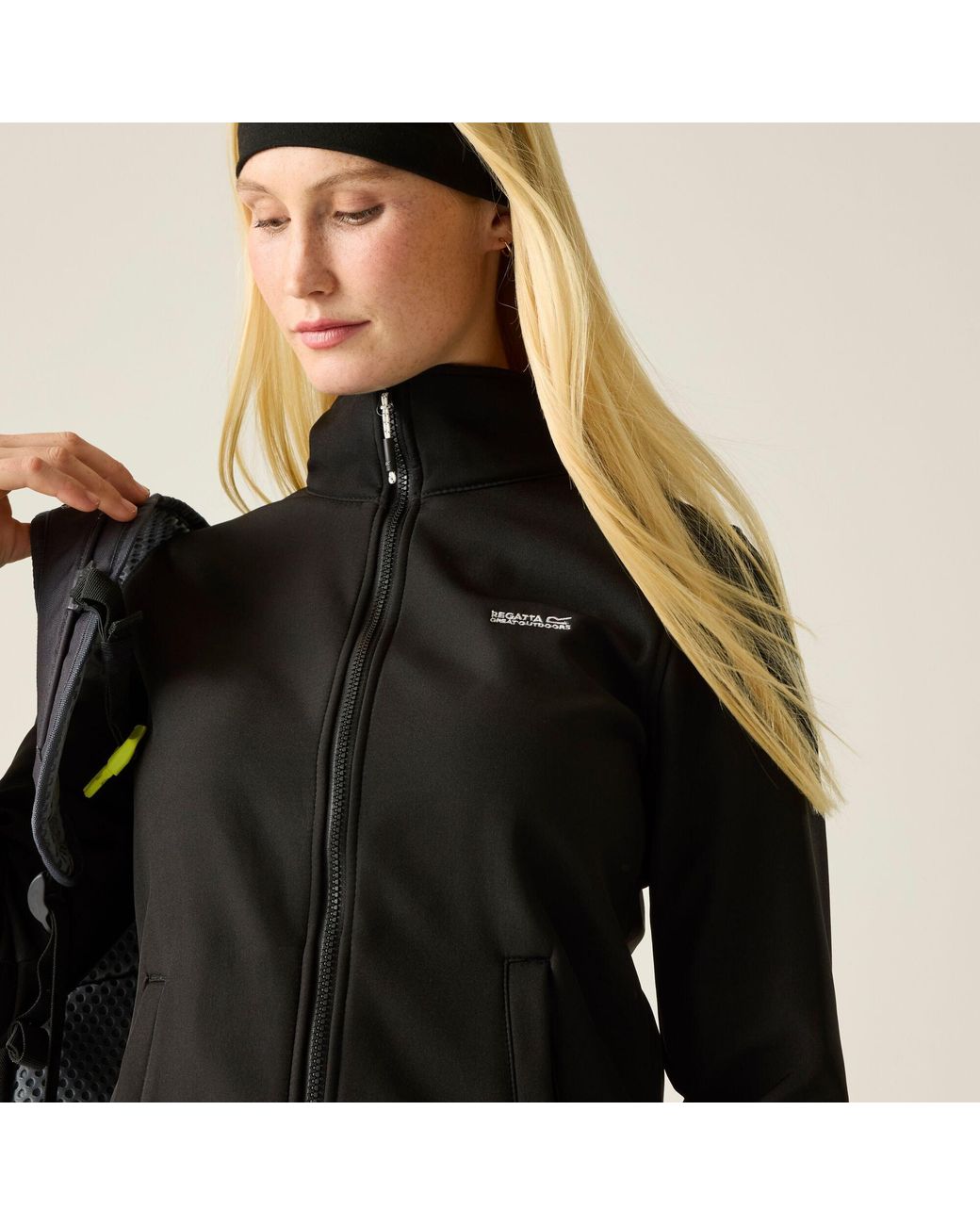 Regatta Black Connie V Softshell Jacket