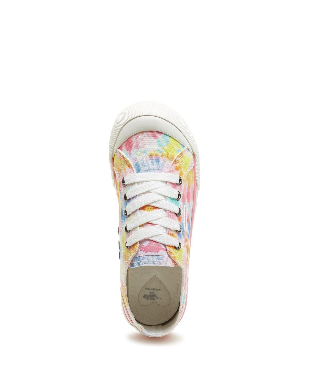 Rocket Dog Pink Jazzin Tucker Tie Dye Canvas Trainers