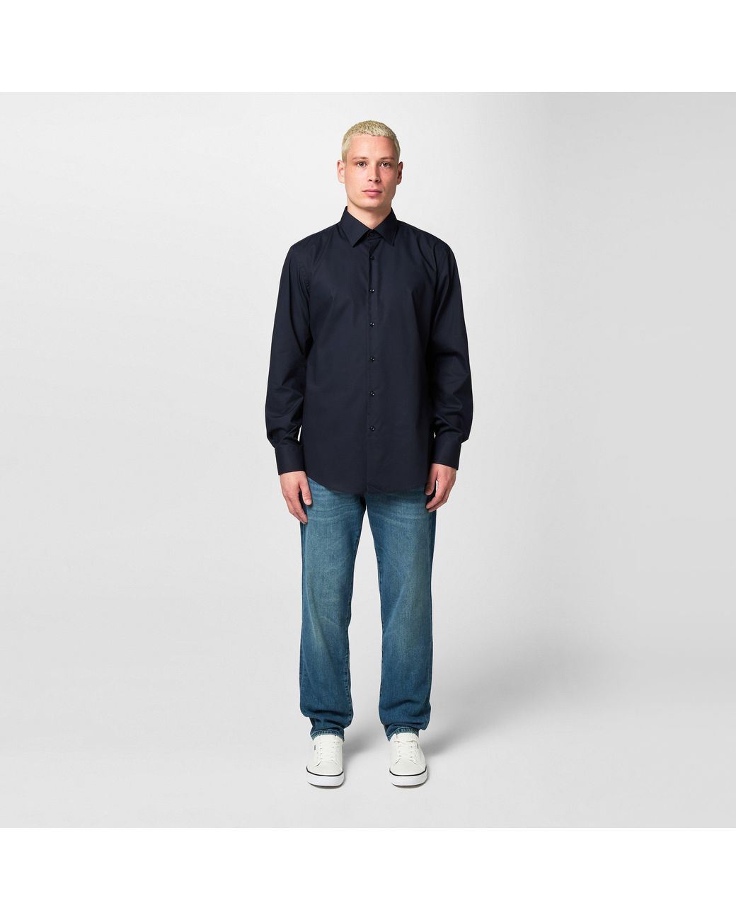 Boss Blue Hbb Hank Kent Shirt, Precision Tailoring, Comfort for men