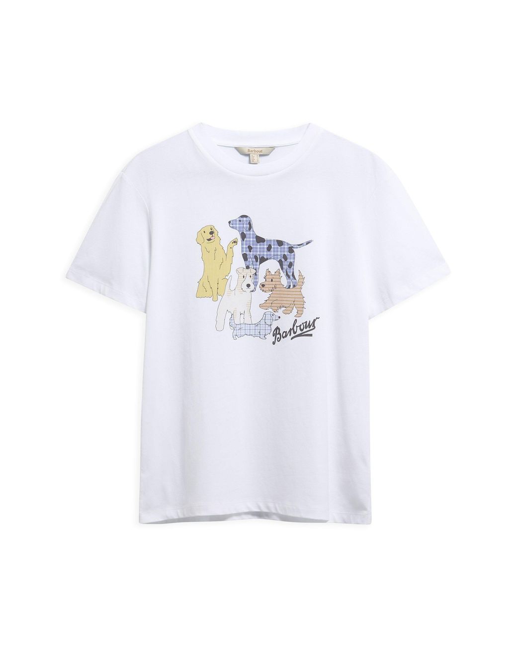 Barbour White T-Shirt