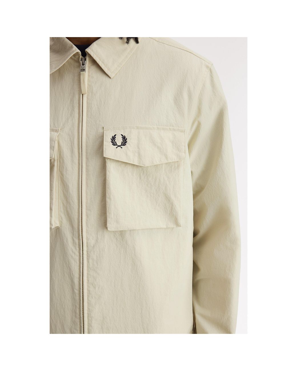 Fred Perry Natural Overshirt for men