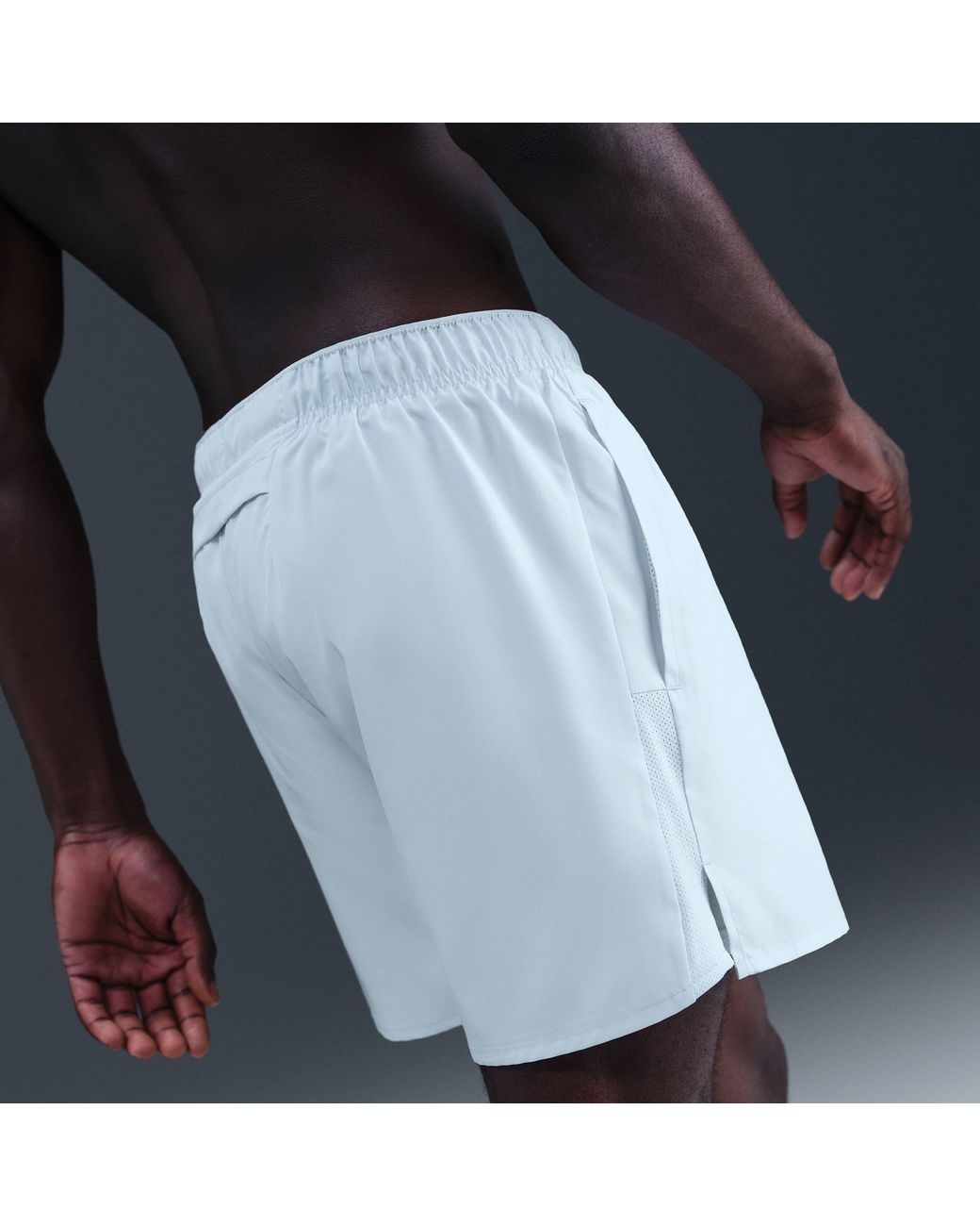 Nike Blue Challenger Running Shorts for men