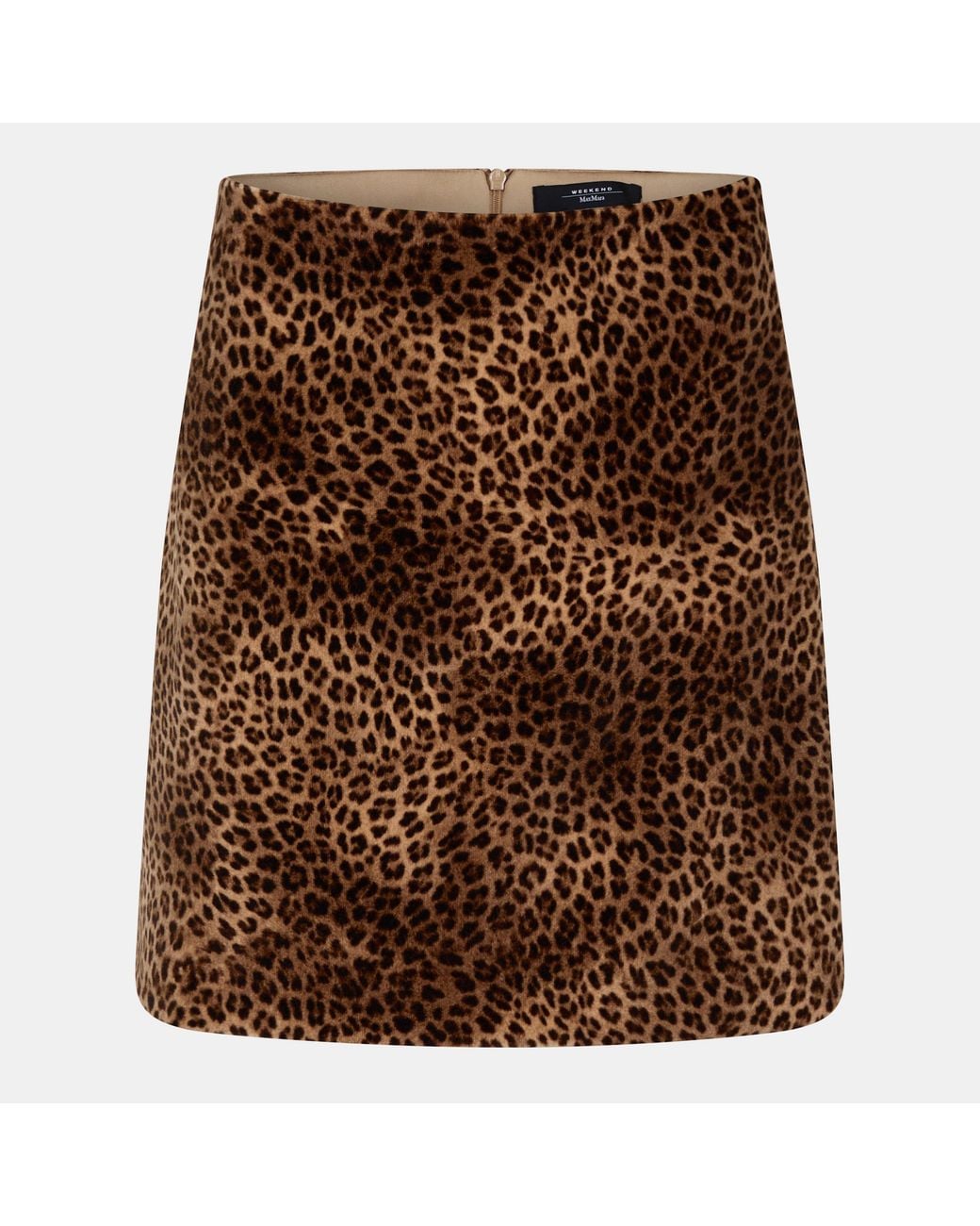 Weekend by Maxmara Brown Disco Midi Skirt