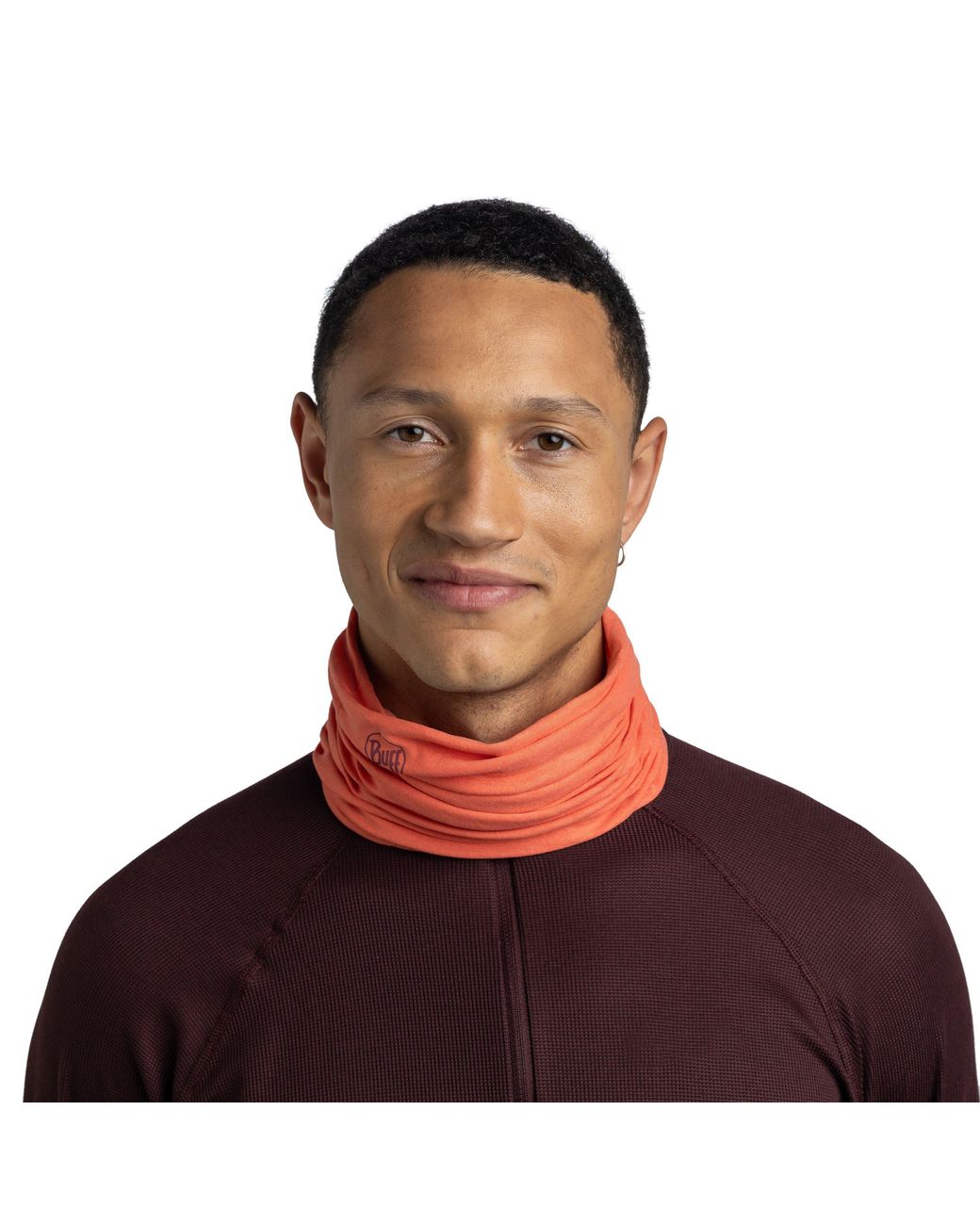 Buff Red Ecostrech Neckwarmer Adults
