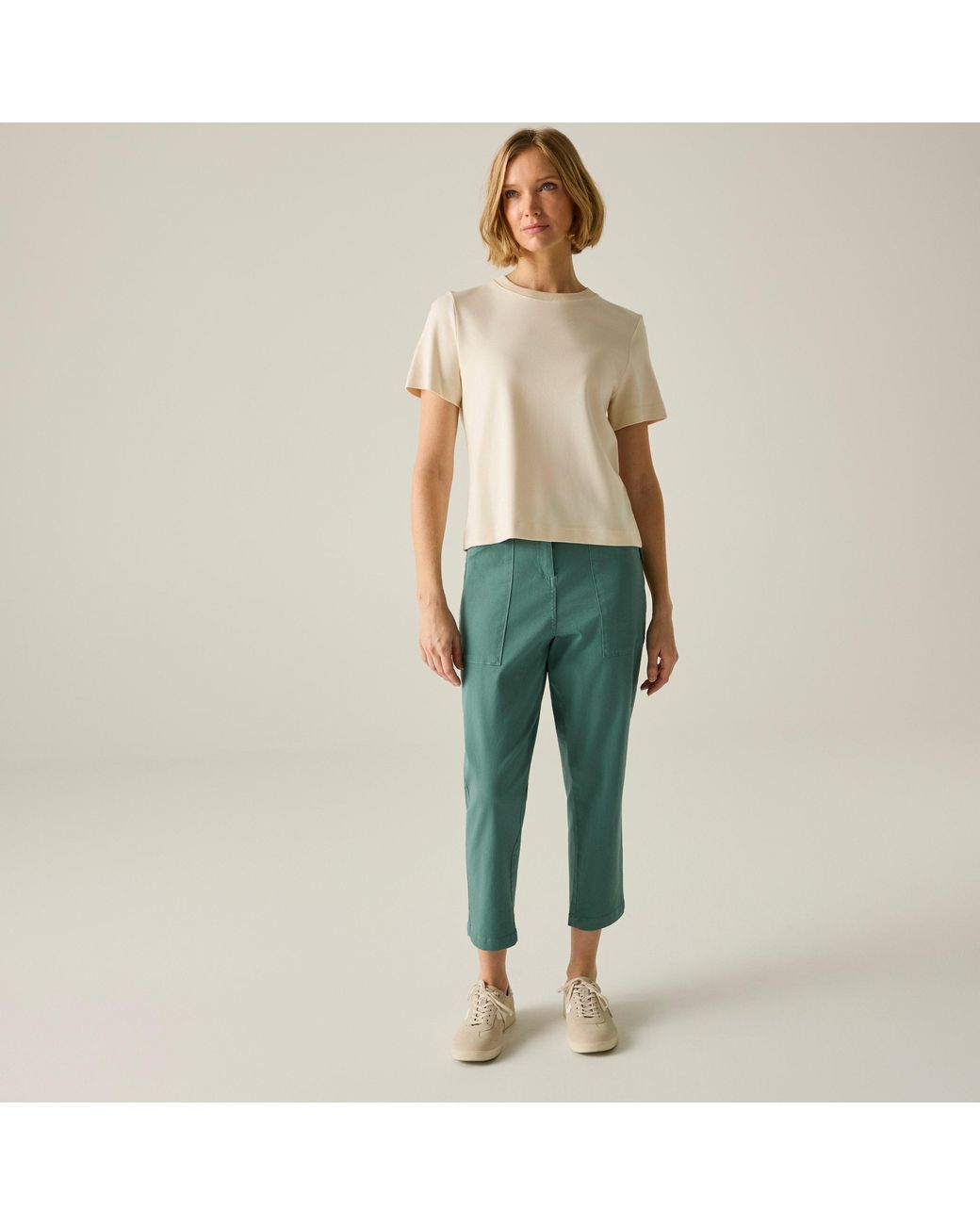 Regatta Green Shorebella Capri Trousers