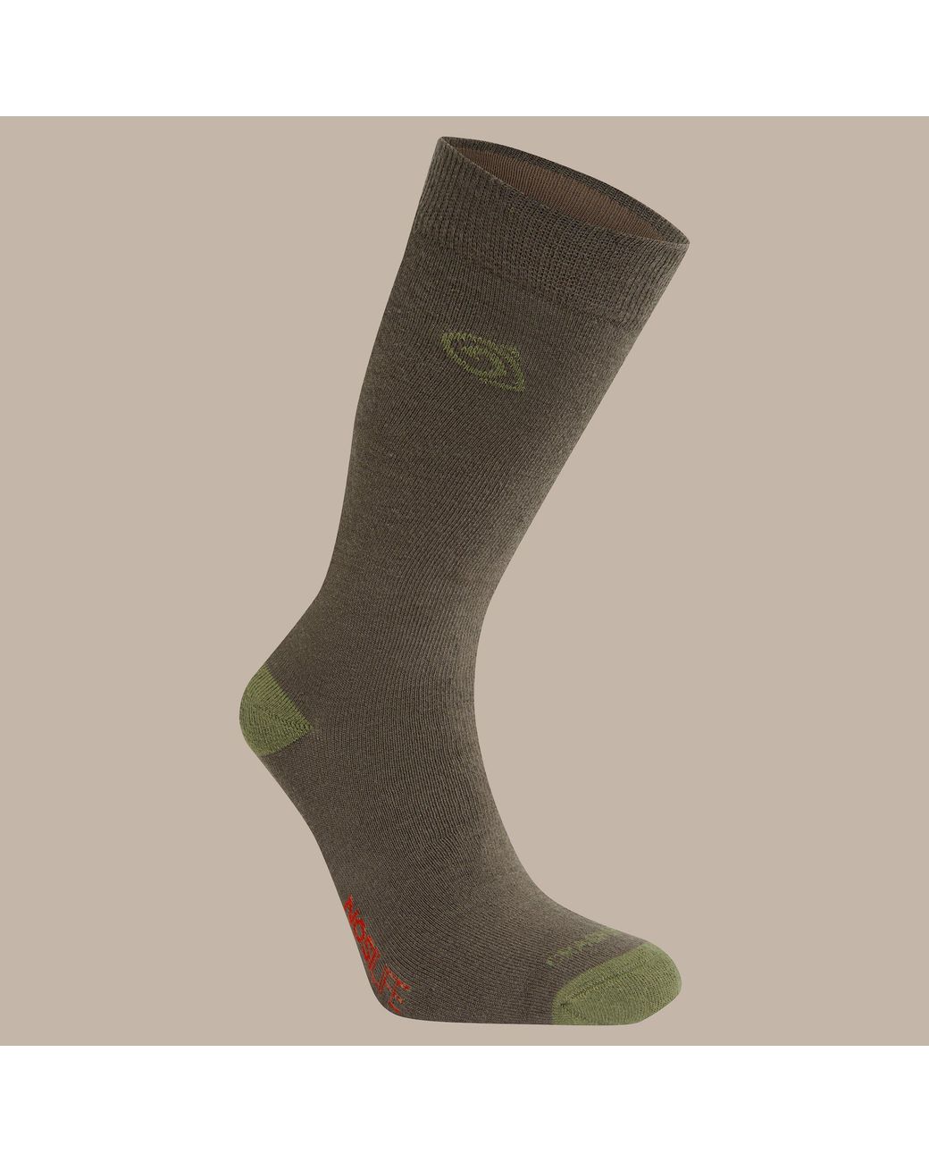 Craghoppers Gray Nosi Life Single Pack Socks for men