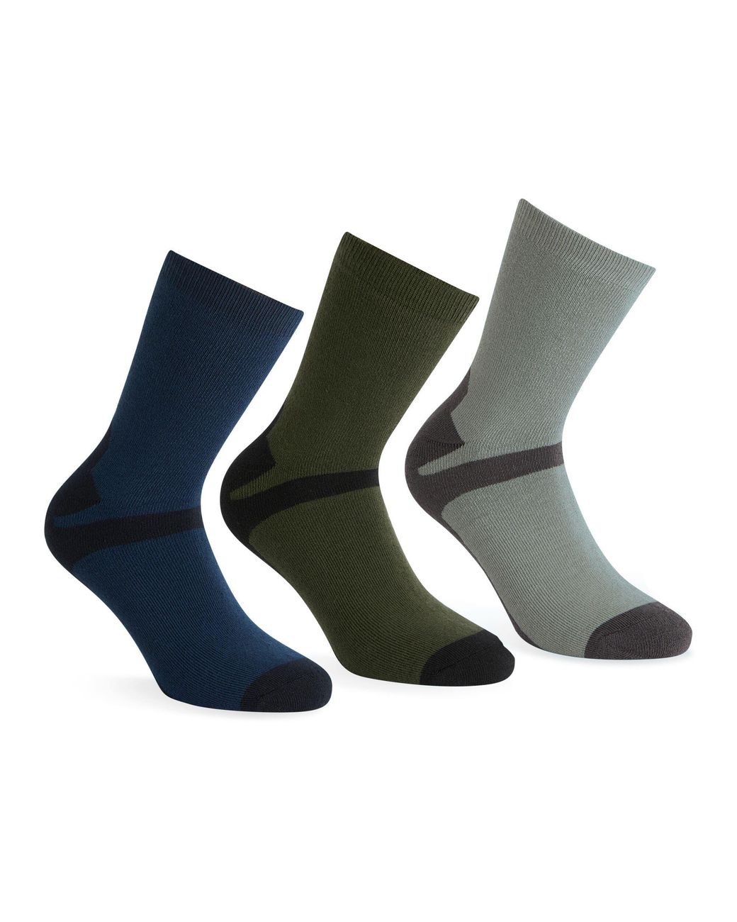 Regatta Blue 3Pk Outdoor Lifestyle Sock for men