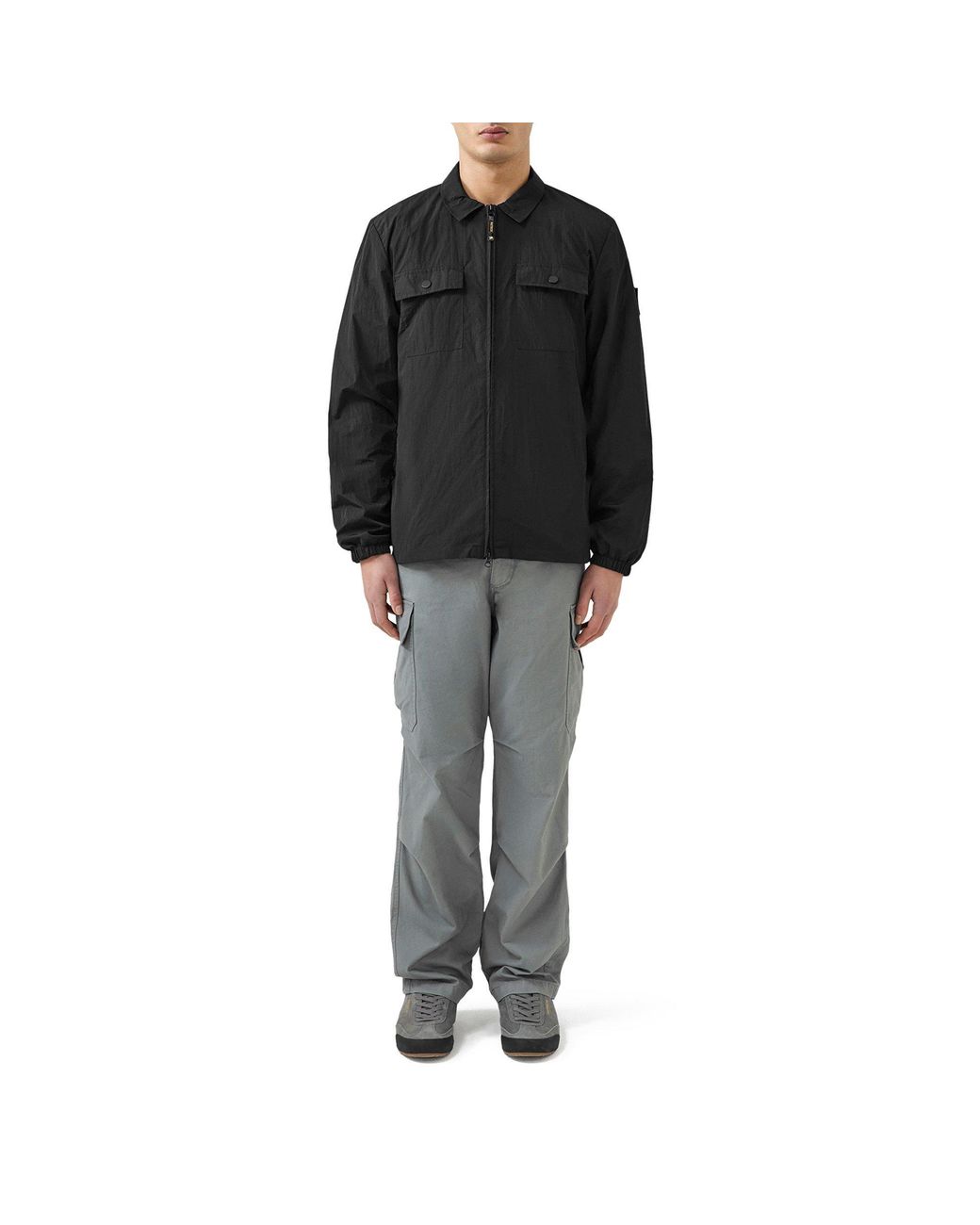 Patrick Black Overshirt for men