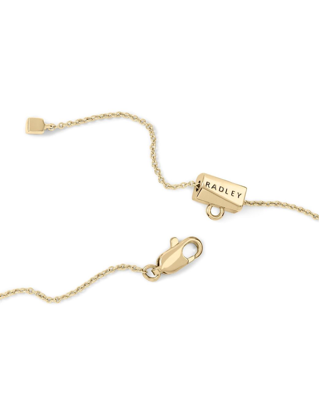Radley Metallic 18Ct Plated Heart Necklace