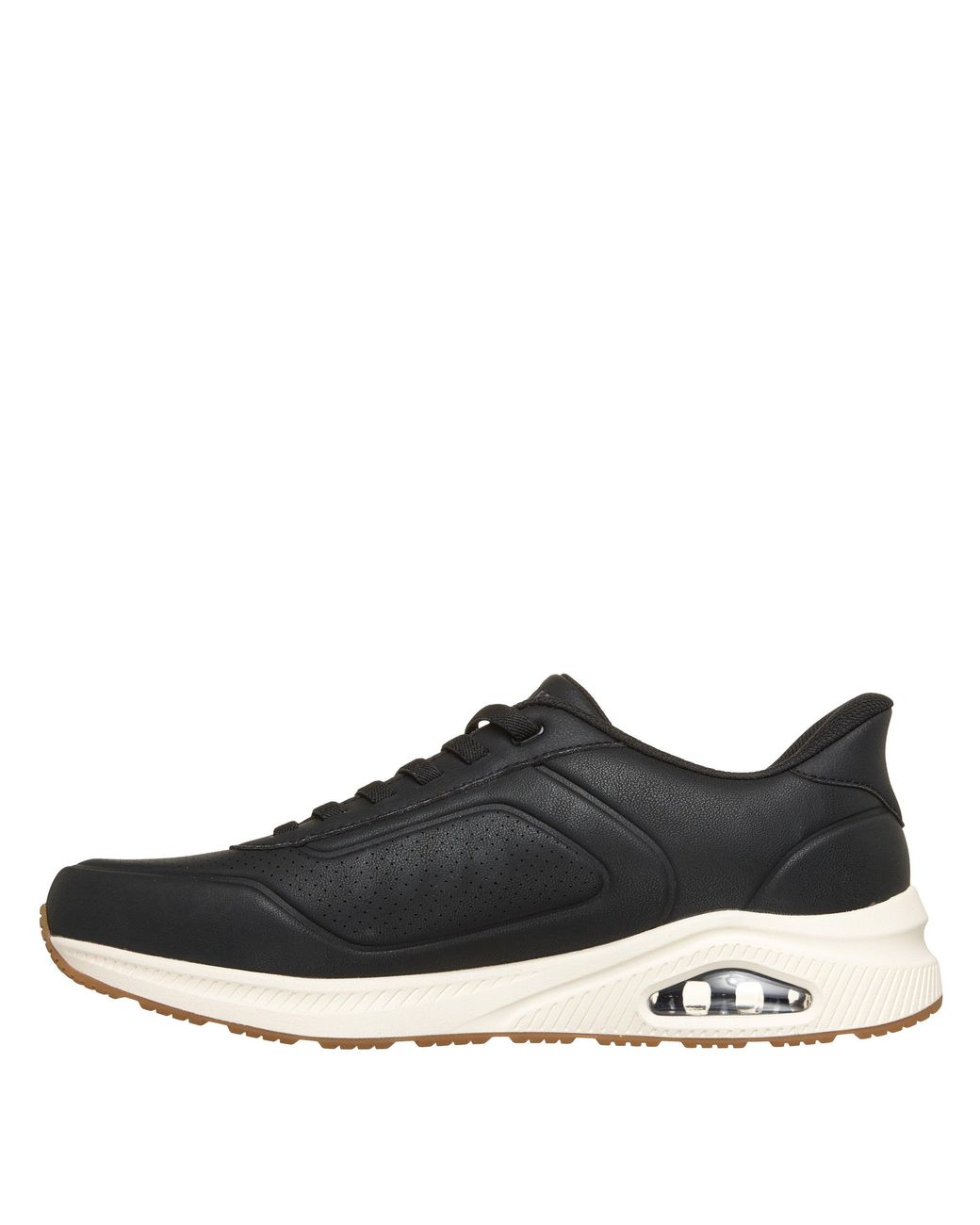Skechers Black Arch Fit Uno Slip-On Trainers for men