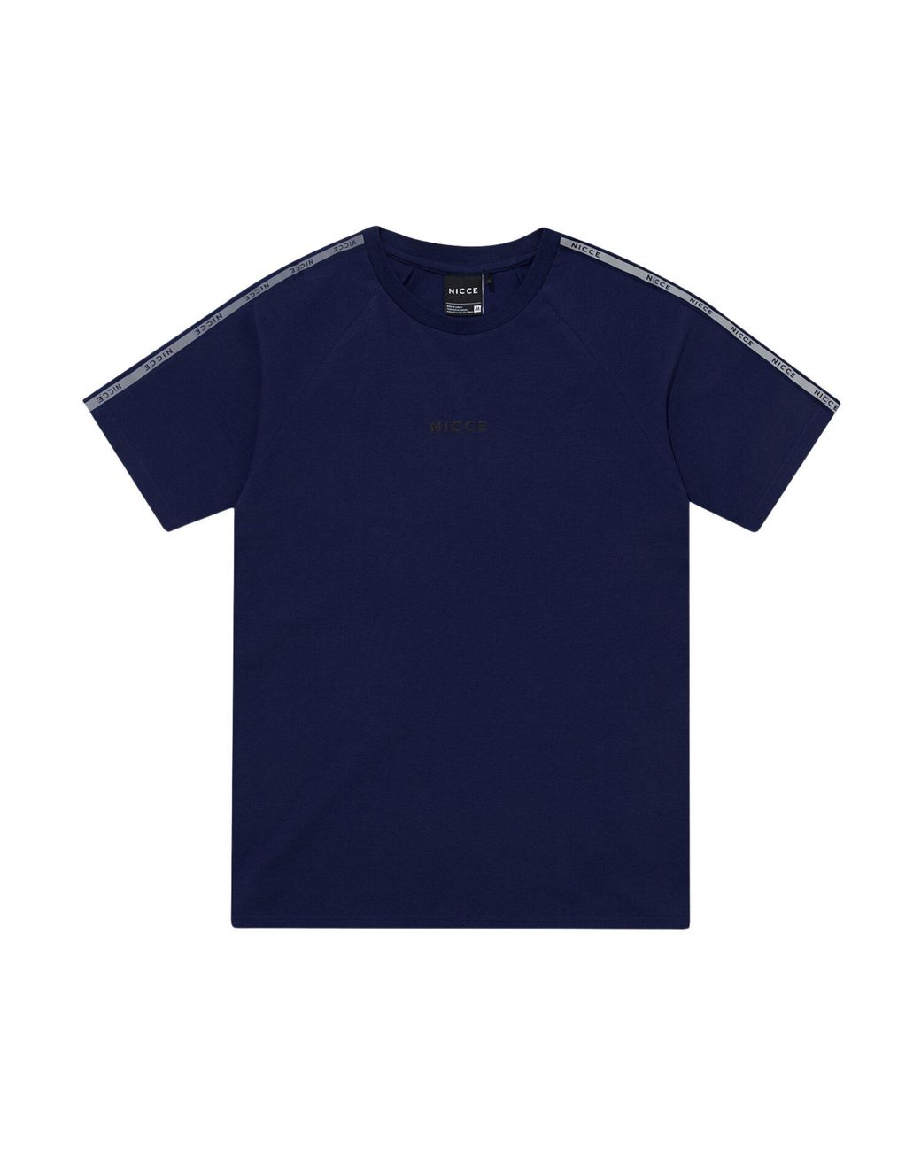 Nicce London Blue Logo T-Shirt for men