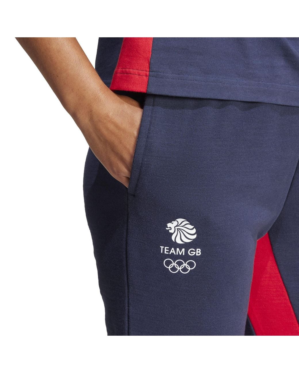Adidas Blue Team Gb Dance Cargo Joggers