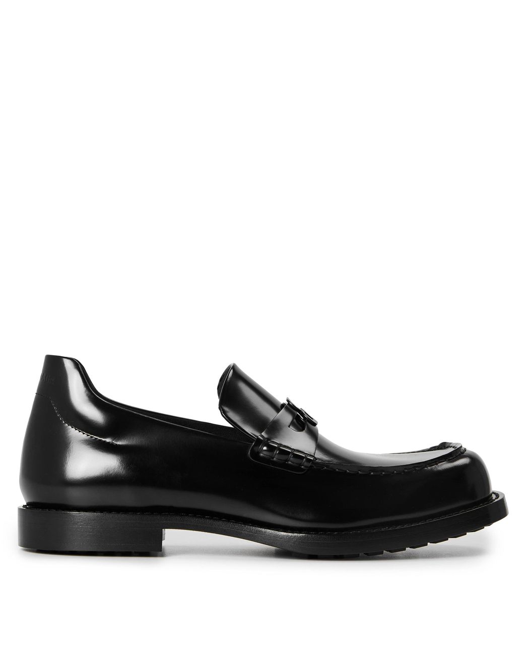 Balenciaga Black Bal Comfy Loafer Sn64 for men
