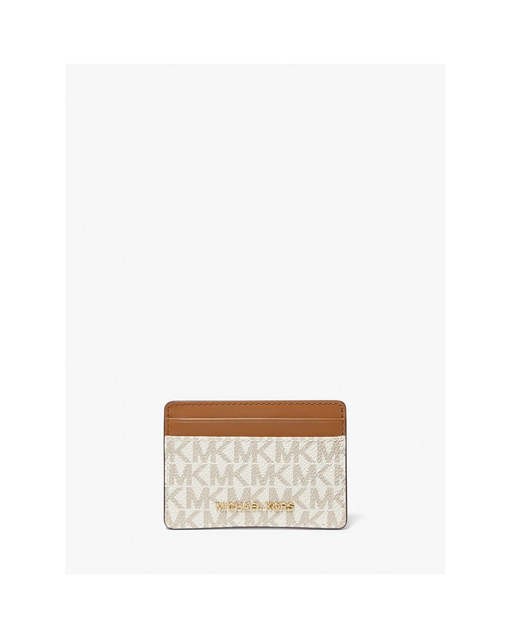 MICHAEL Michael Kors White Money Pieces Card Holder