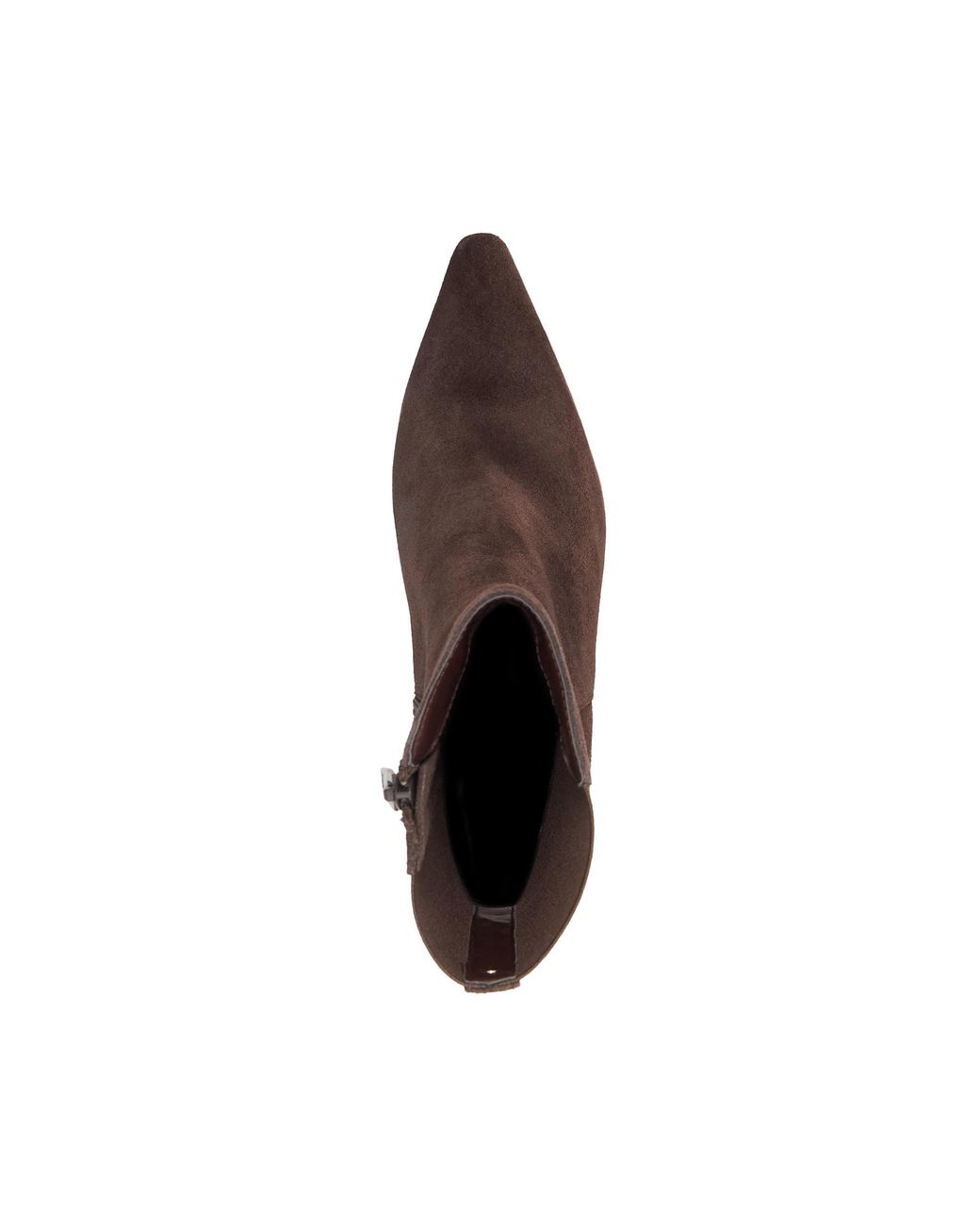 Dune Brown Orlai Ankle Heeled Boots