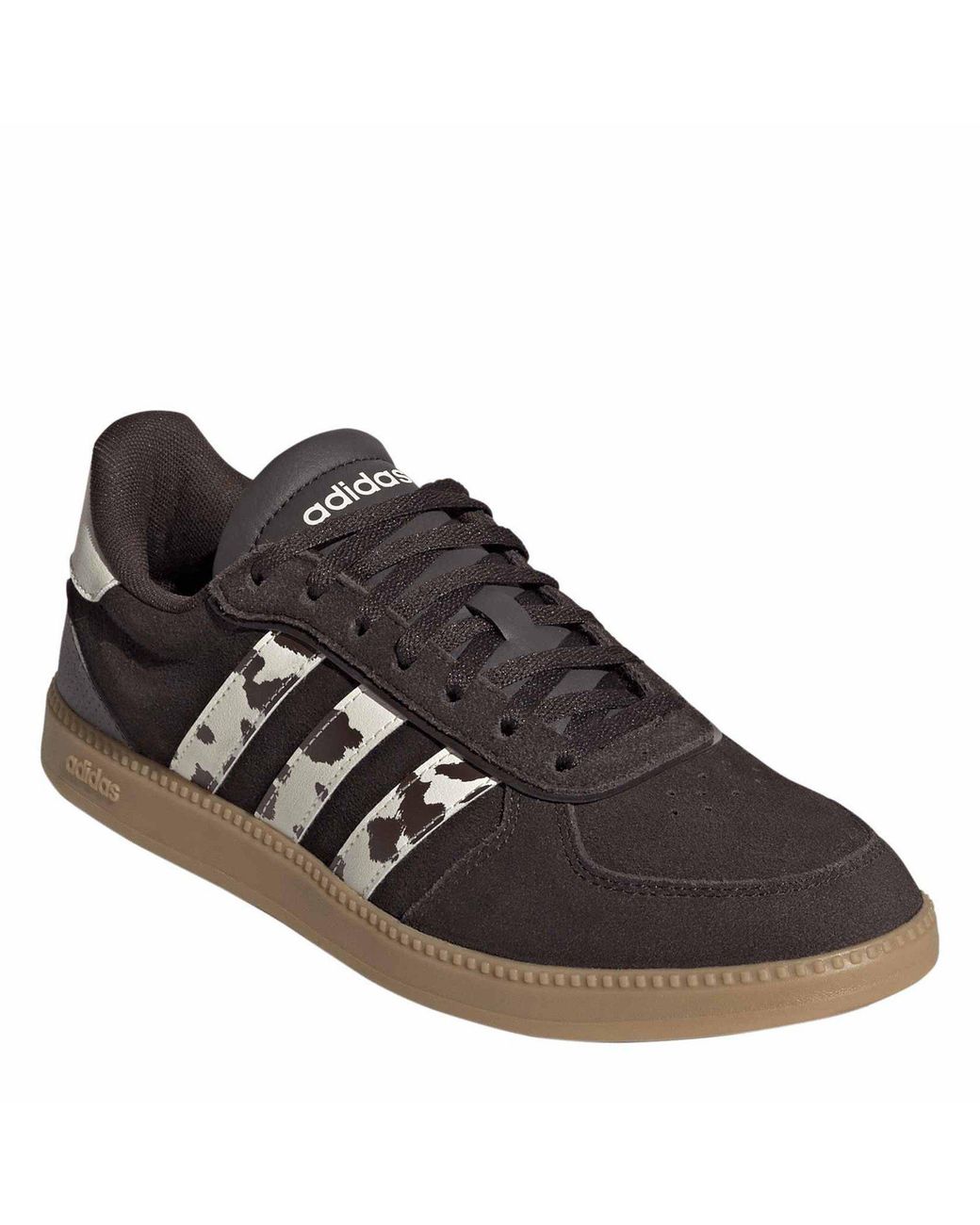 Adidas Brown Breaknet Sleek Suede Shoes