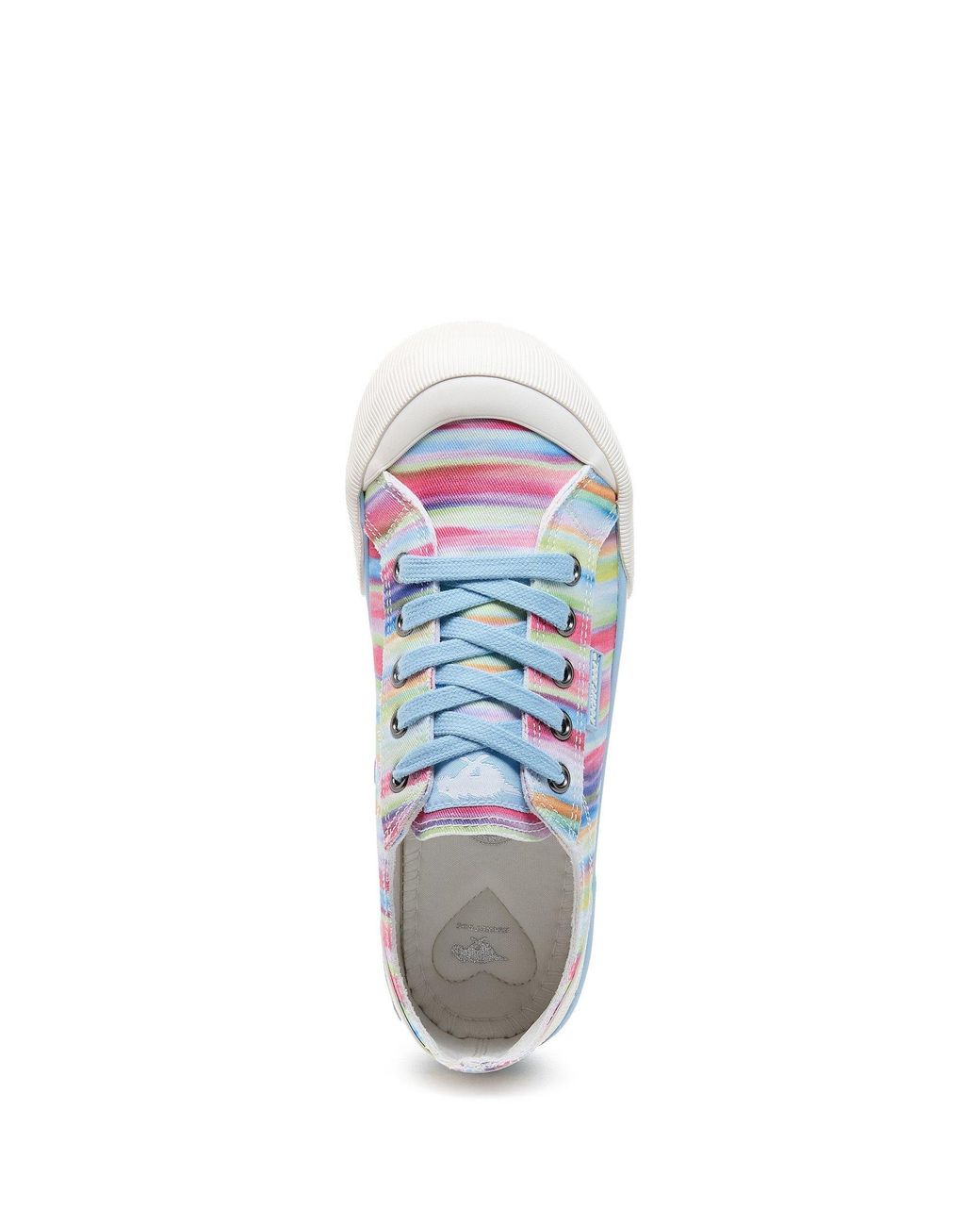 Rocket Dog Blue Jazzin Dens Canvas Trainers