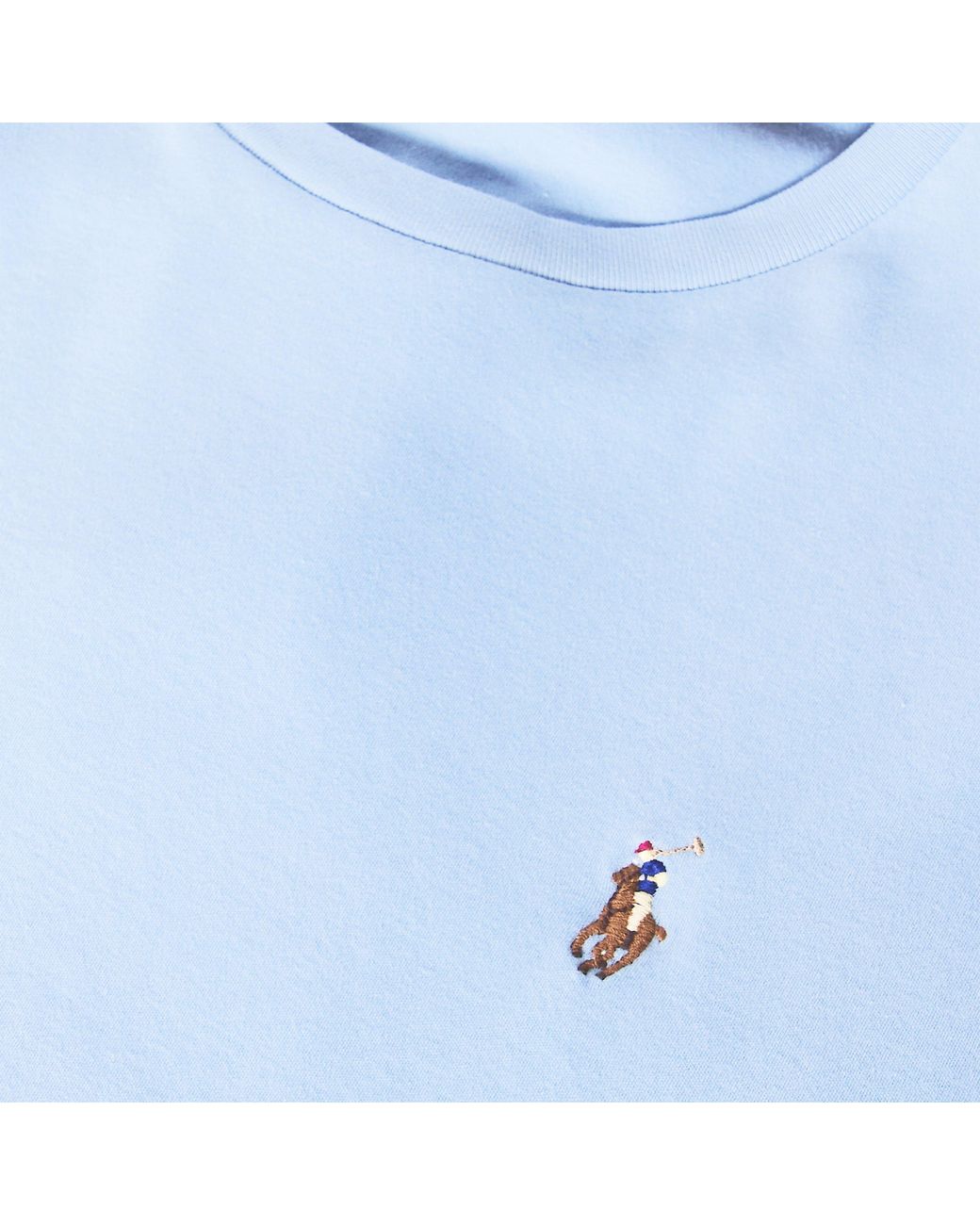 Polo Ralph Lauren Blue Regular Fit Pima T-Shirt for men