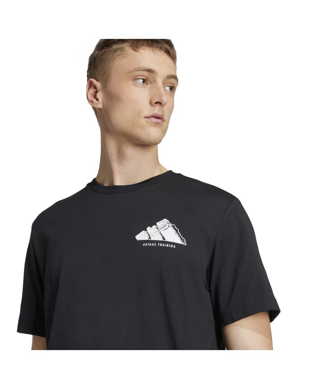 Adidas Black M Vntg G T-Shirt for men