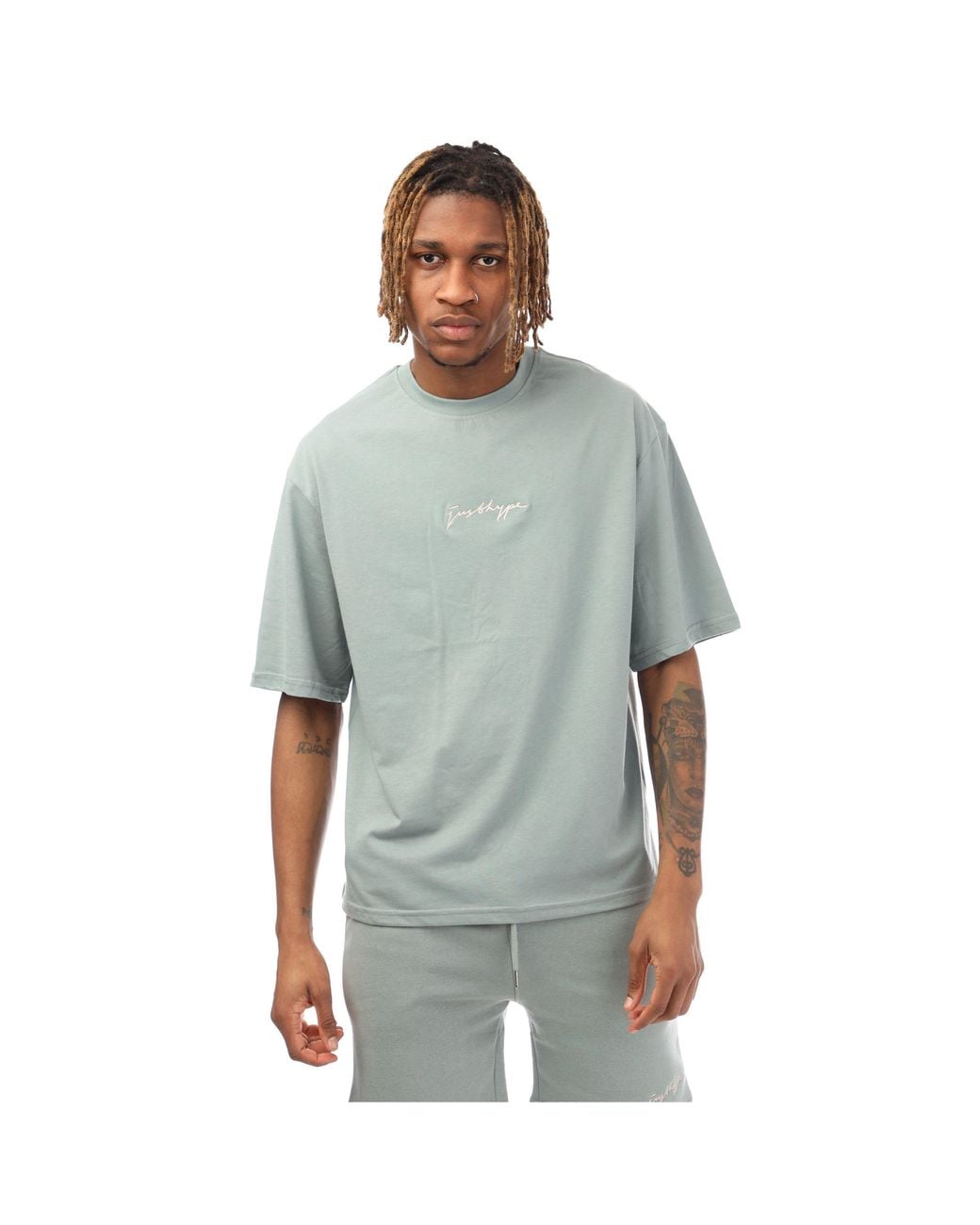 Hype Gray Adults Oversized T-Shirt