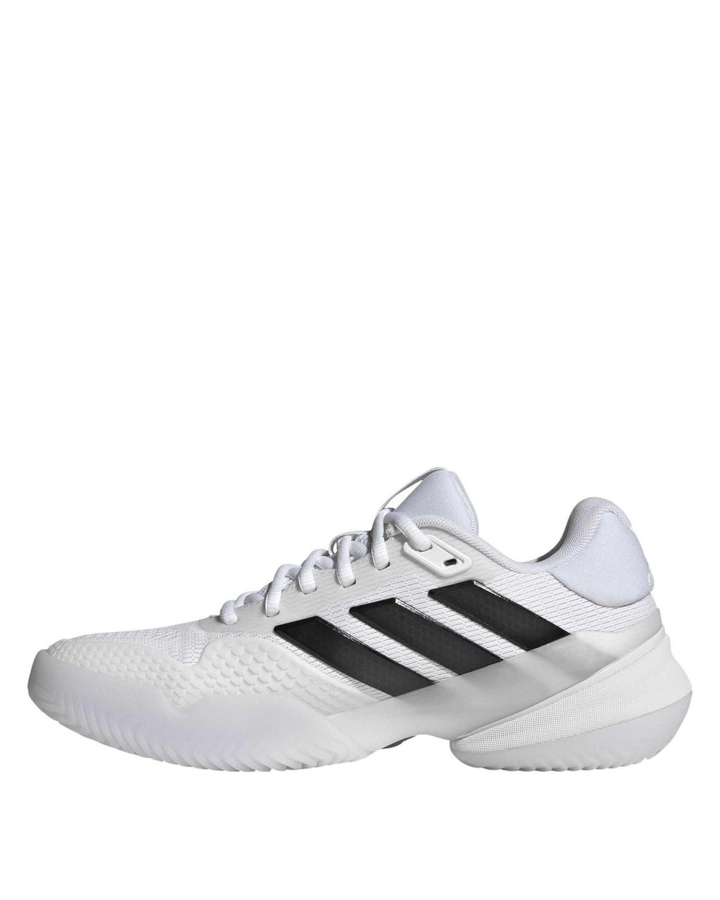 Adidas White Barricade 14 Tennis Shoes