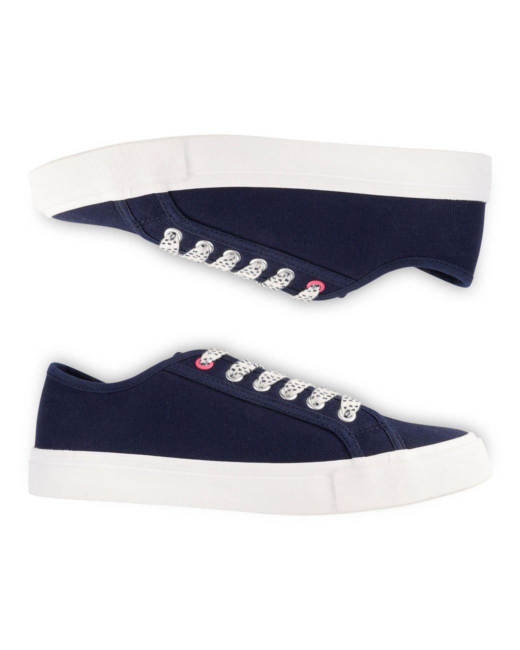 Regatta Blue Marine Canvas Trainers