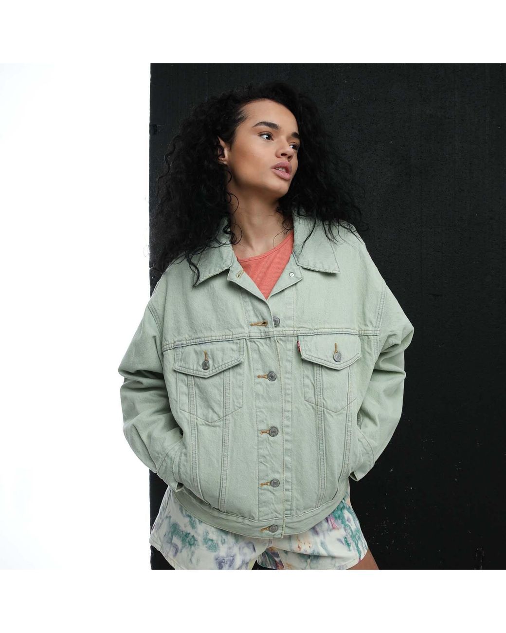 Levi's Green 90S Trucker My Muse