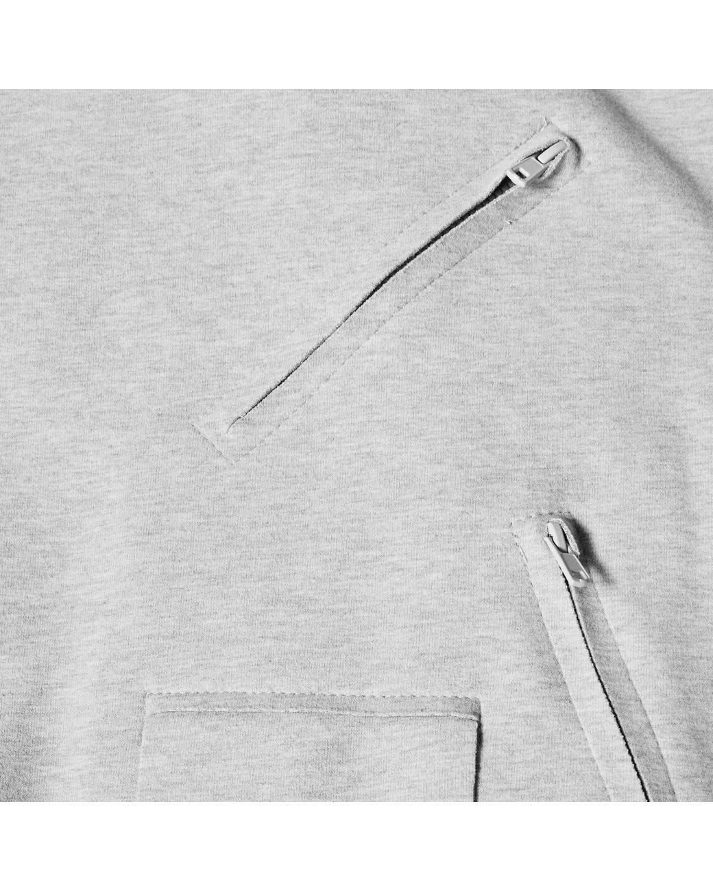 Norma Kamali Gray Overshirt Bomber Jacket