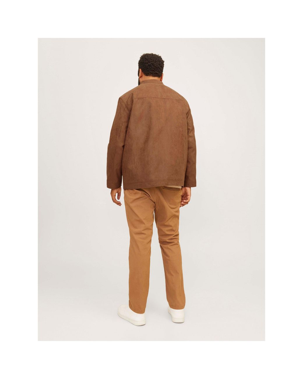 Jack & Jones Brown Jack Dylan Jacket Plus Size for men